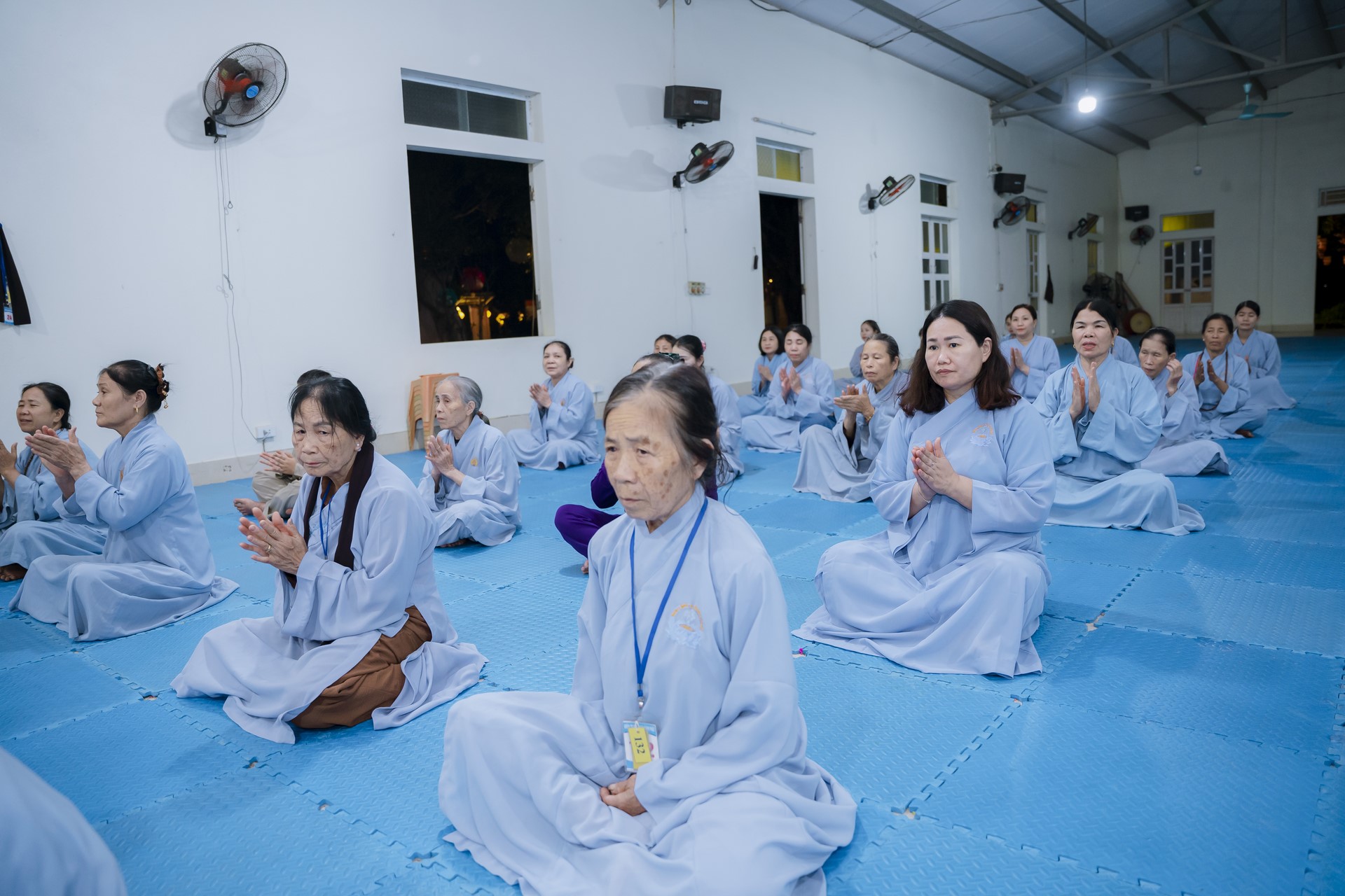 The 22nd Retreat “Learning the Practice as the Buddha Teachings” and a repentance ceremony at Dong Cao Pagoda, Thanh Hoa