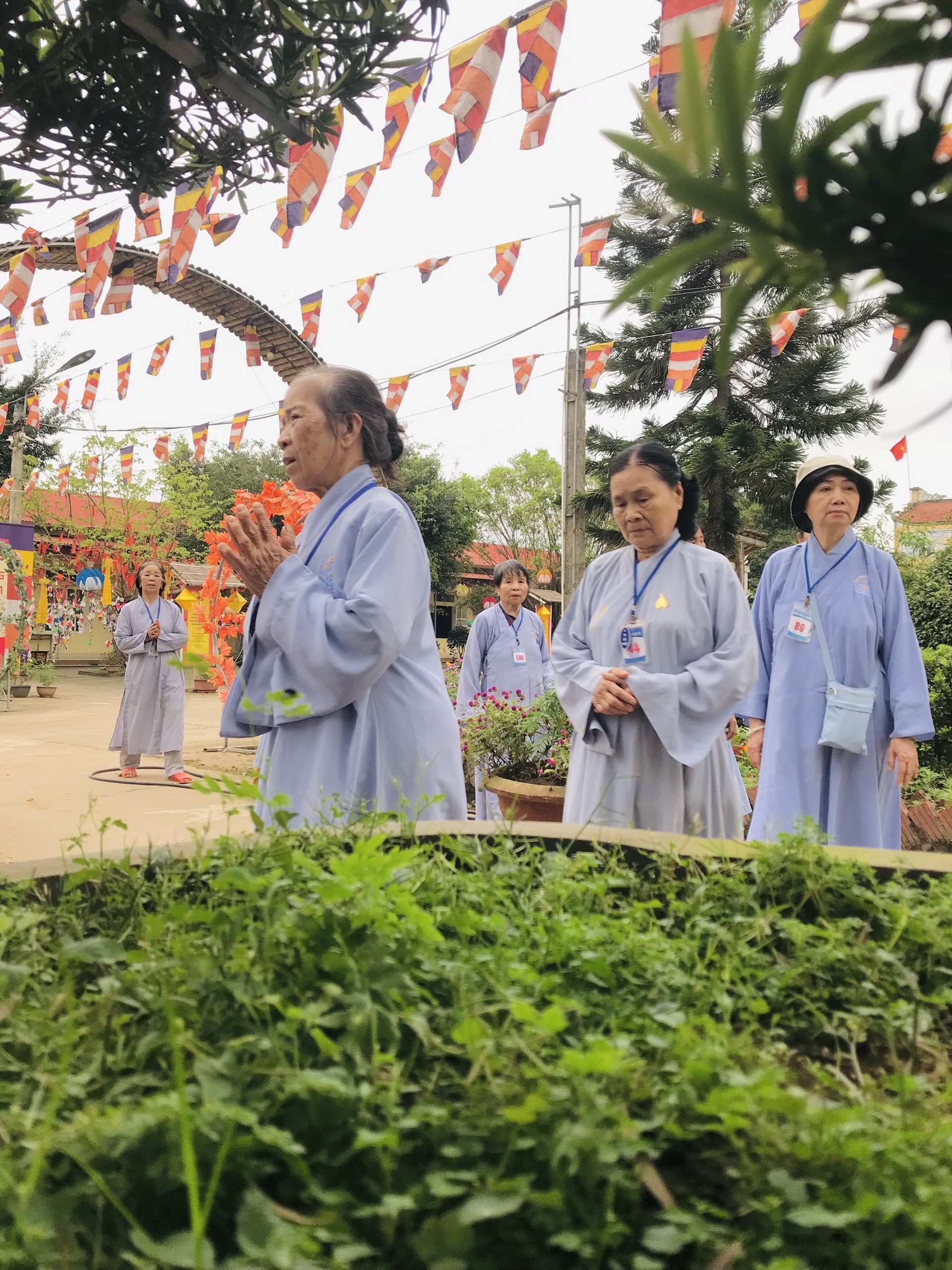The 22nd Retreat “Learning the Practice as the Buddha Teachings” and a repentance ceremony at Dong Cao Pagoda, Thanh Hoa