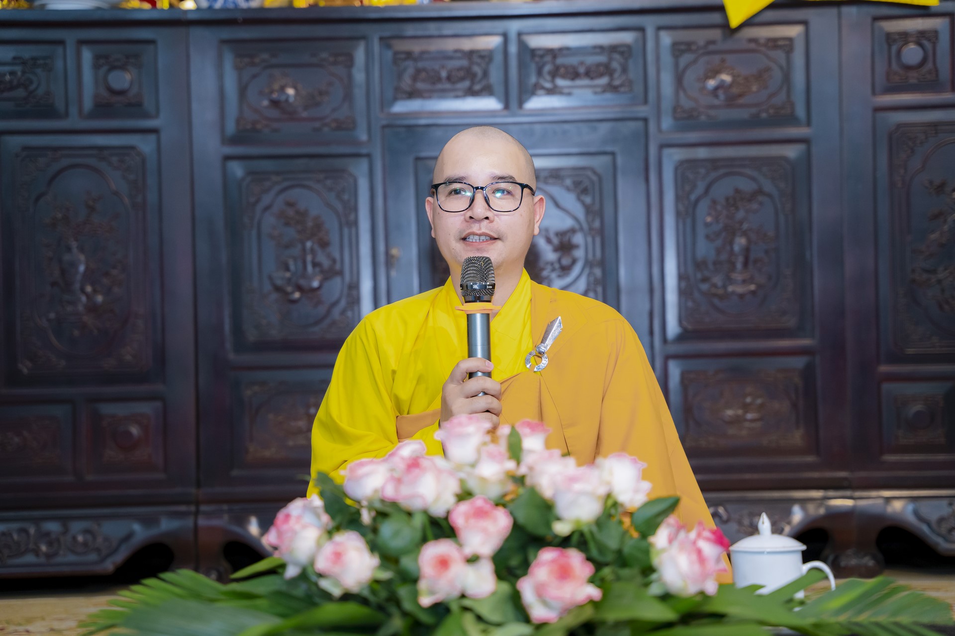 The 22nd Retreat “Learning the Practice as the Buddha Teachings” and a repentance ceremony at Dong Cao Pagoda, Thanh Hoa