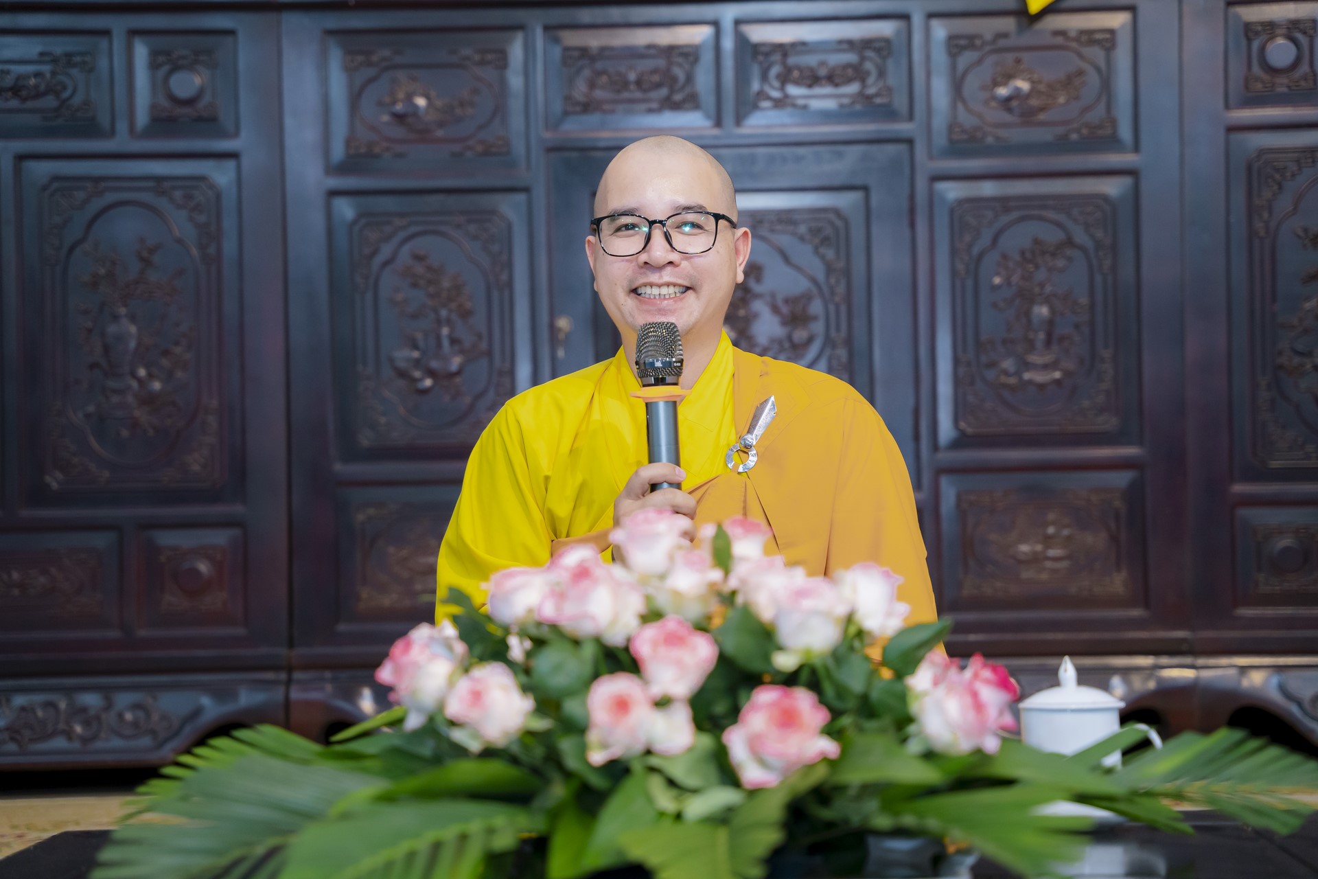 The 22nd Retreat “Learning the Practice as the Buddha Teachings” and a repentance ceremony at Dong Cao Pagoda, Thanh Hoa