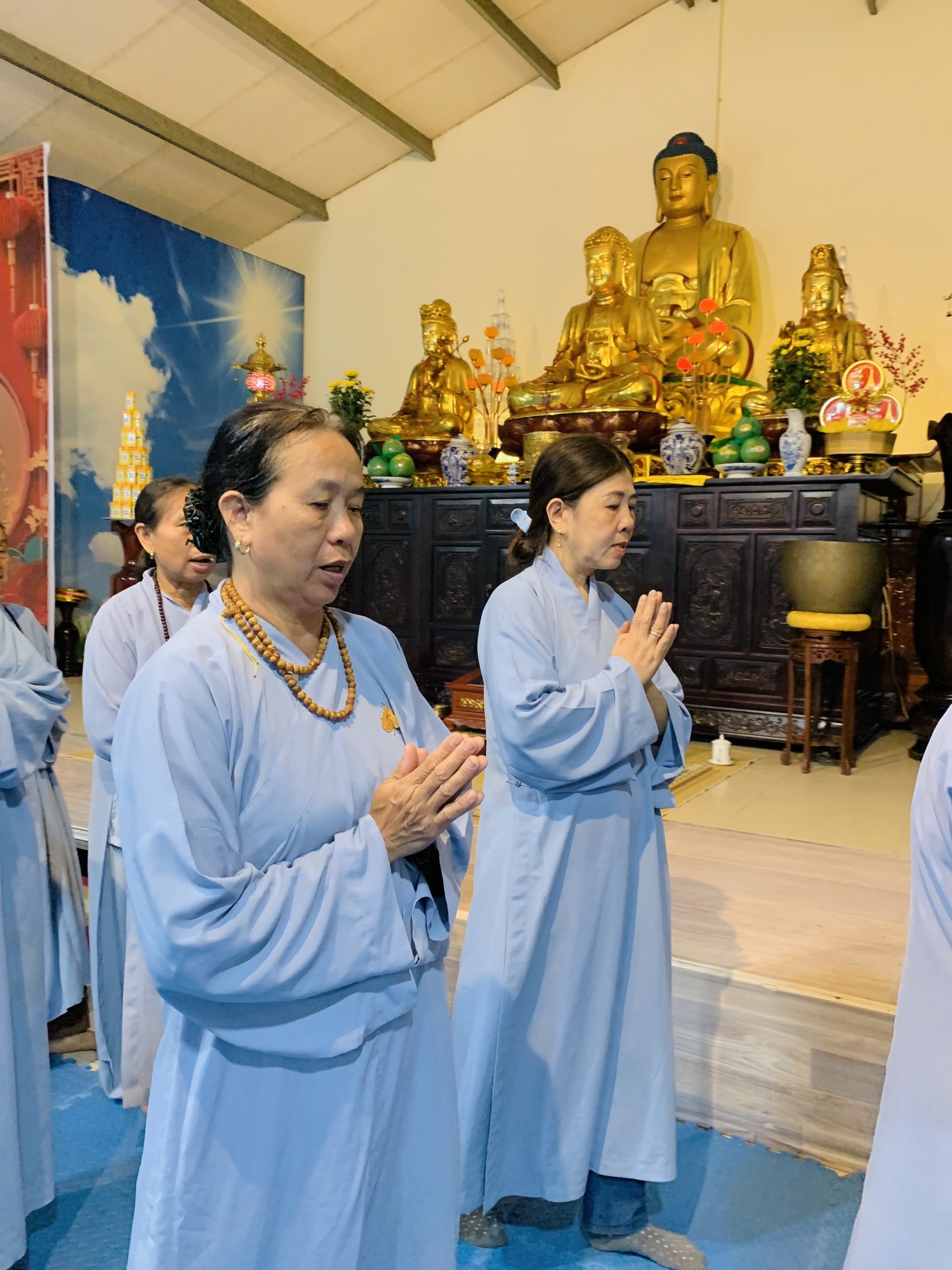 The 22nd Retreat “Learning the Practice as the Buddha Teachings” and a repentance ceremony at Dong Cao Pagoda, Thanh Hoa