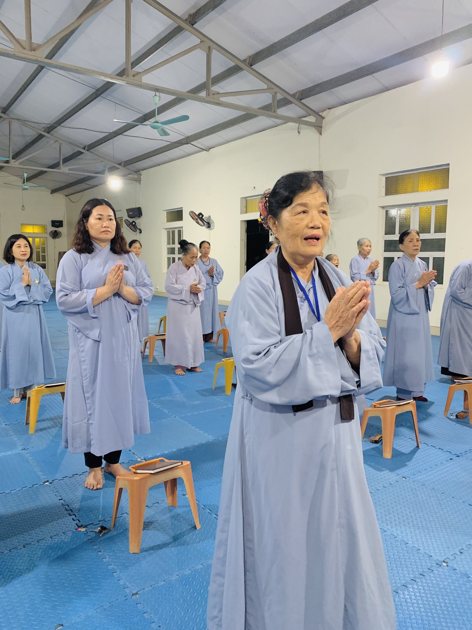 The 22nd Retreat “Learning the Practice as the Buddha Teachings” and a repentance ceremony at Dong Cao Pagoda, Thanh Hoa