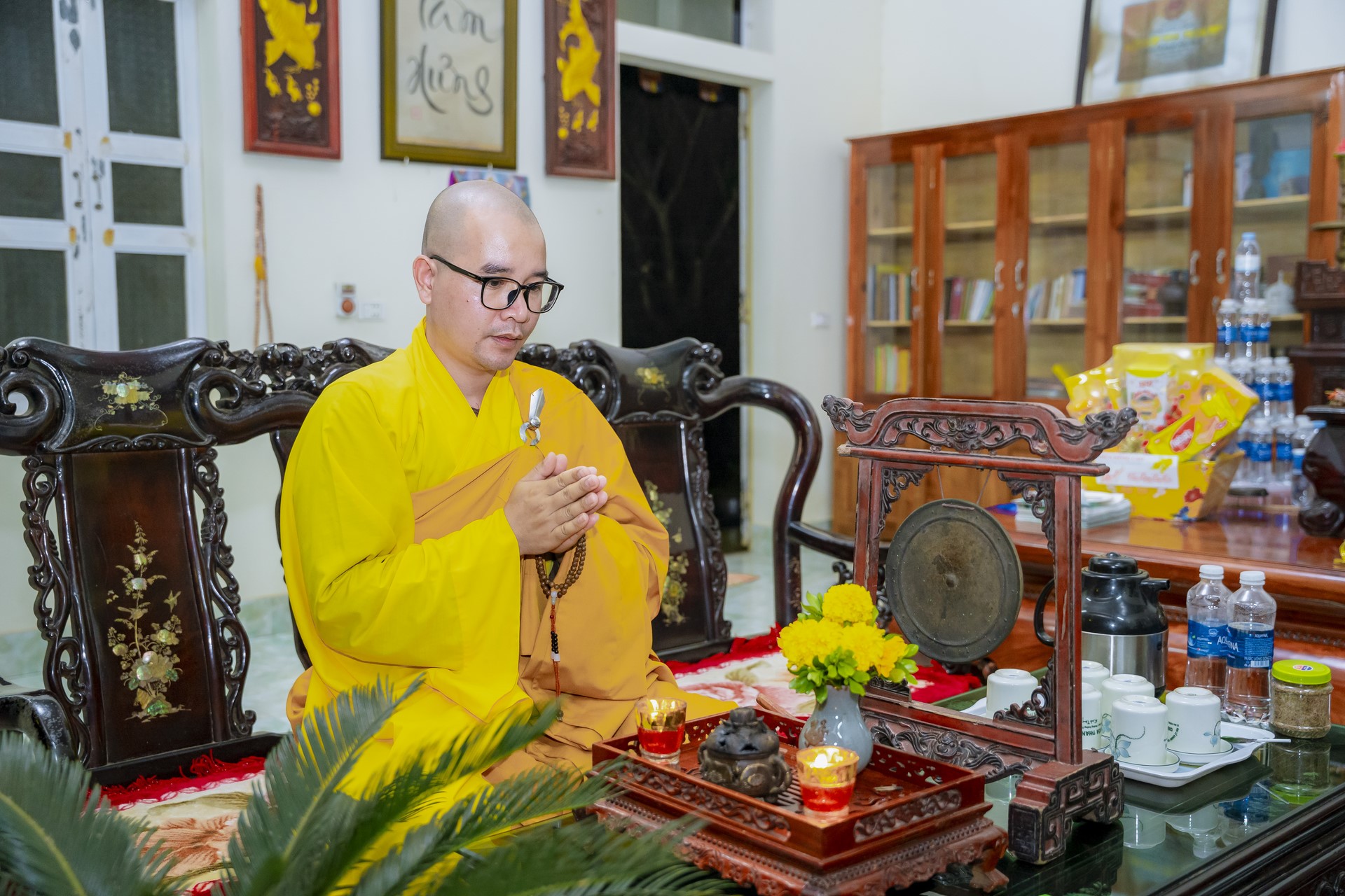 The 22nd Retreat “Learning the Practice as the Buddha Teachings” and a repentance ceremony at Dong Cao Pagoda, Thanh Hoa