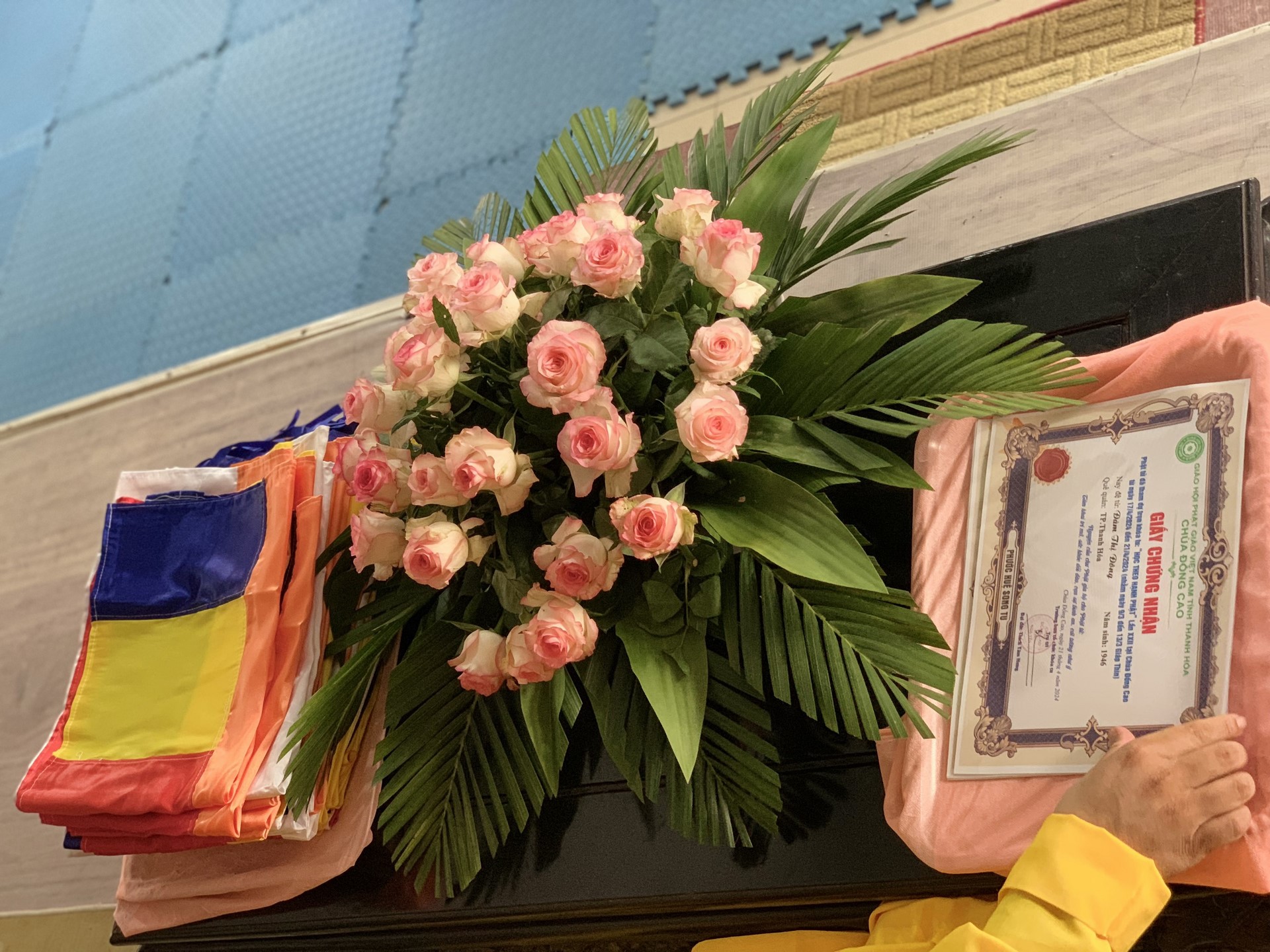 The 22nd Retreat “Learning the Practice as the Buddha Teachings” and a repentance ceremony at Dong Cao Pagoda, Thanh Hoa