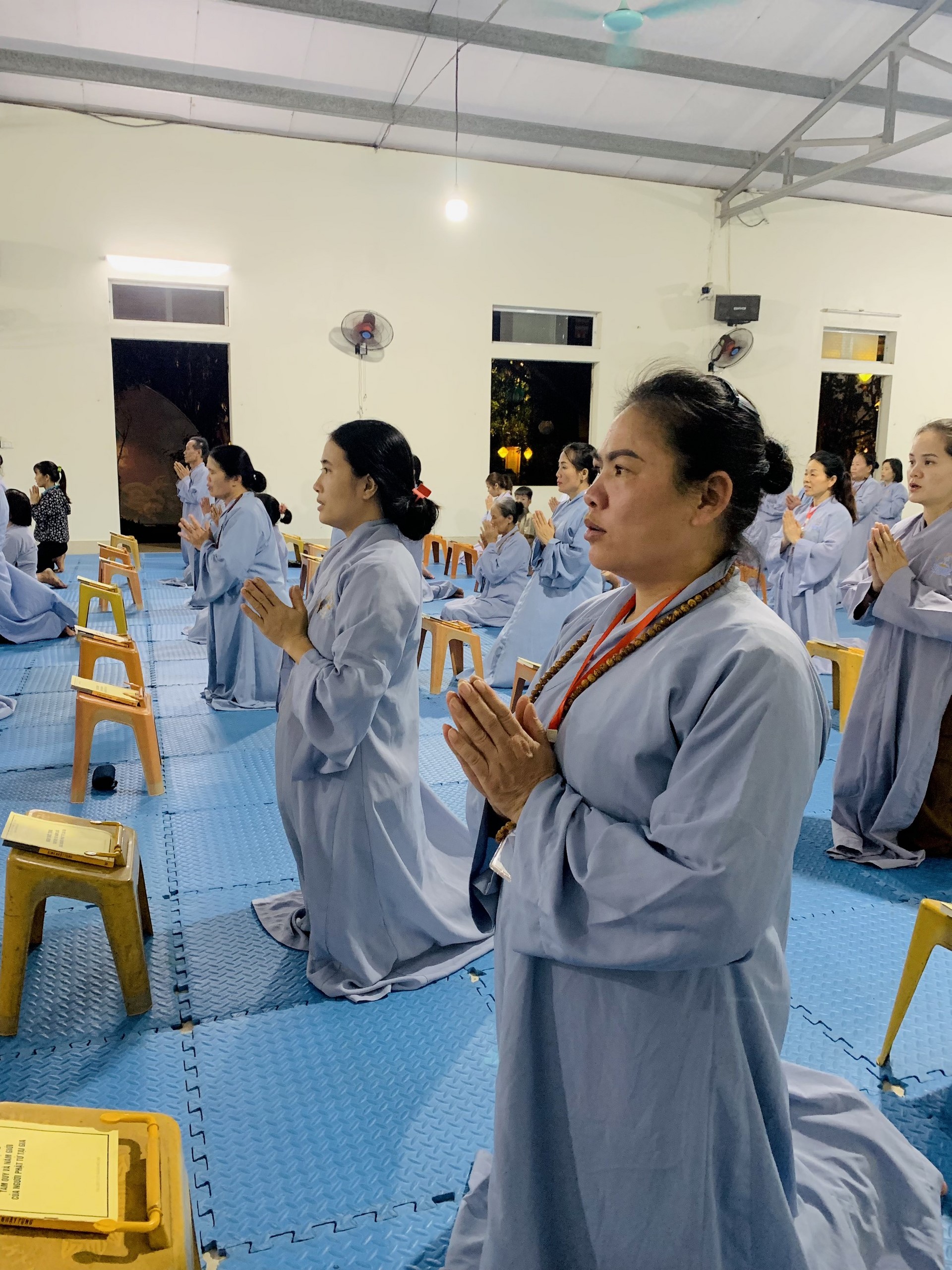 The 22nd Retreat “Learning the Practice as the Buddha Teachings” and a repentance ceremony at Dong Cao Pagoda, Thanh Hoa