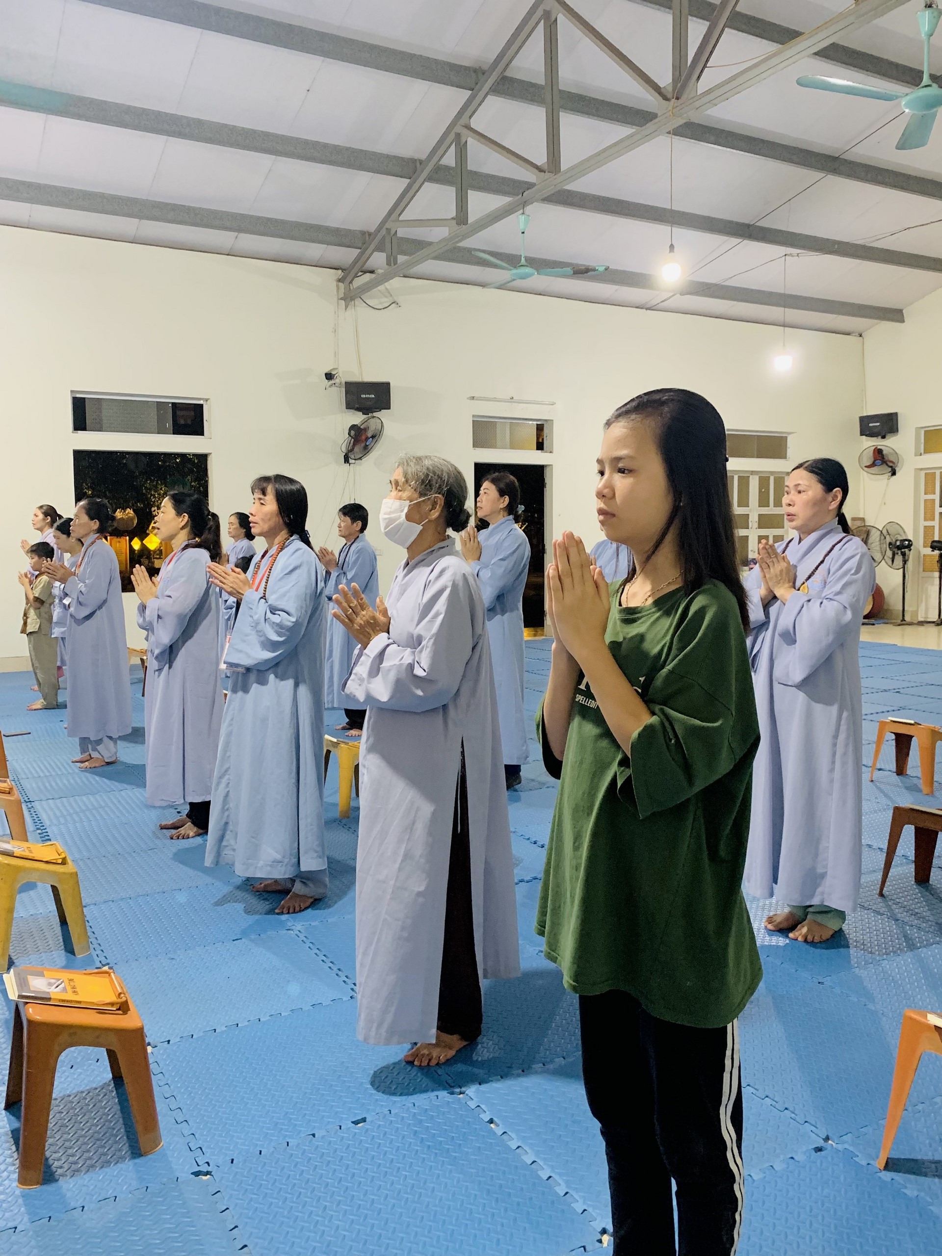 The 22nd Retreat “Learning the Practice as the Buddha Teachings” and a repentance ceremony at Dong Cao Pagoda, Thanh Hoa