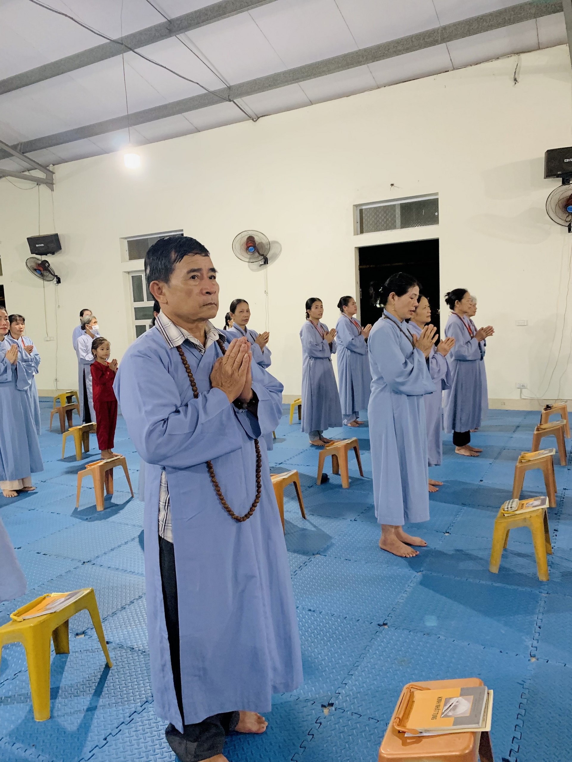The 22nd Retreat “Learning the Practice as the Buddha Teachings” and a repentance ceremony at Dong Cao Pagoda, Thanh Hoa