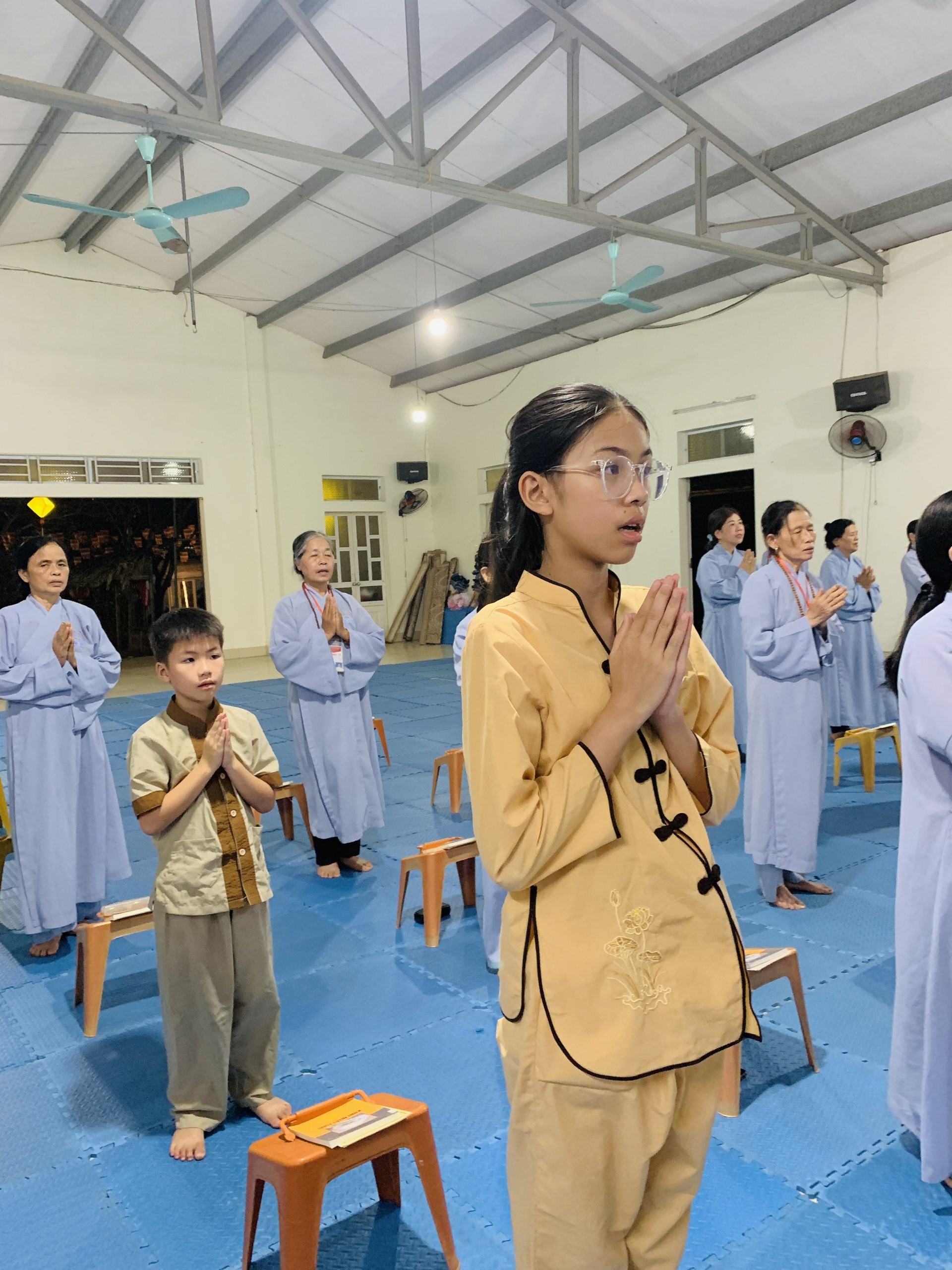 The 22nd Retreat “Learning the Practice as the Buddha Teachings” and a repentance ceremony at Dong Cao Pagoda, Thanh Hoa