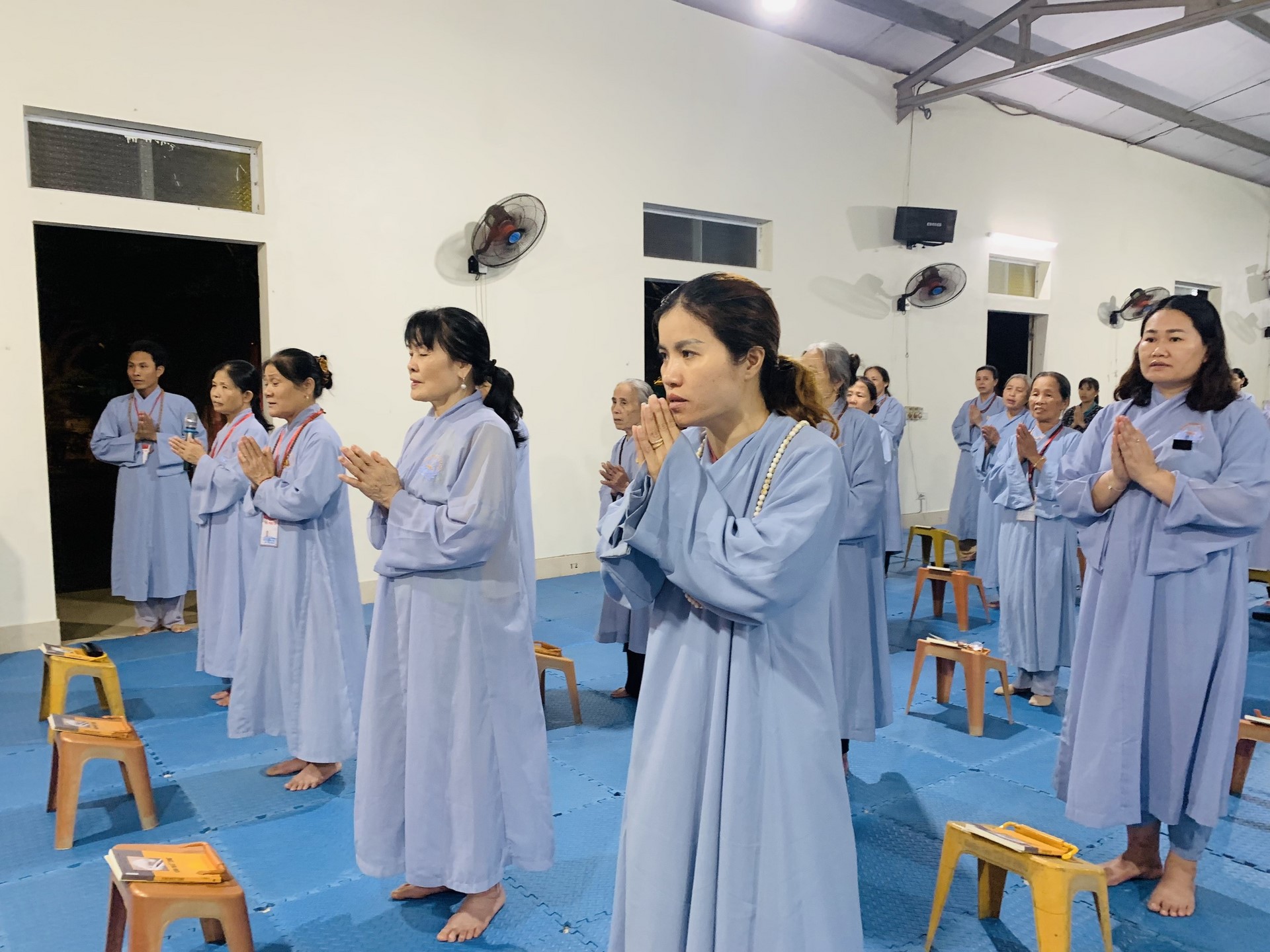 The 22nd Retreat “Learning the Practice as the Buddha Teachings” and a repentance ceremony at Dong Cao Pagoda, Thanh Hoa