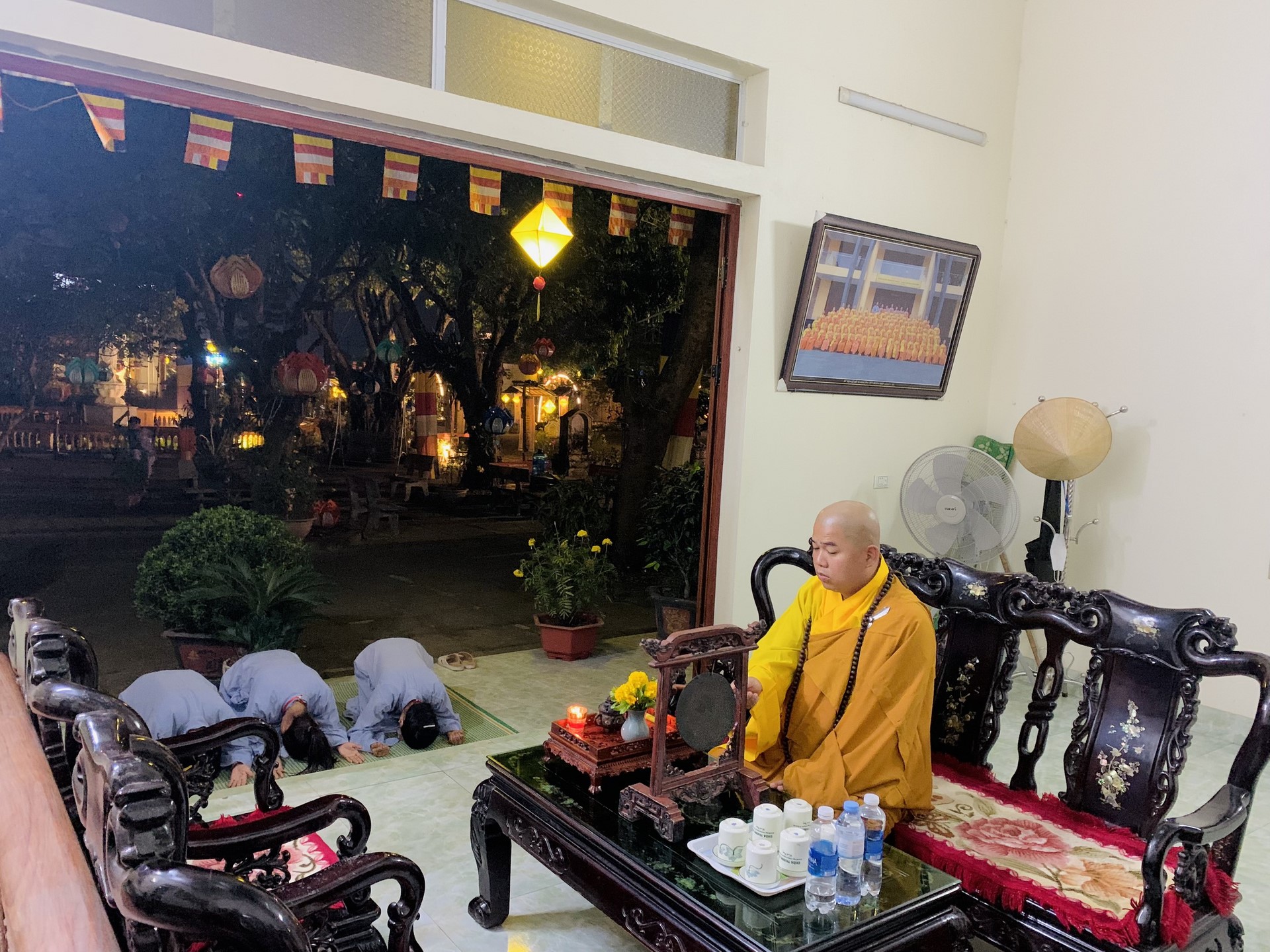 The 22nd Retreat “Learning the Practice as the Buddha Teachings” and a repentance ceremony at Dong Cao Pagoda, Thanh Hoa