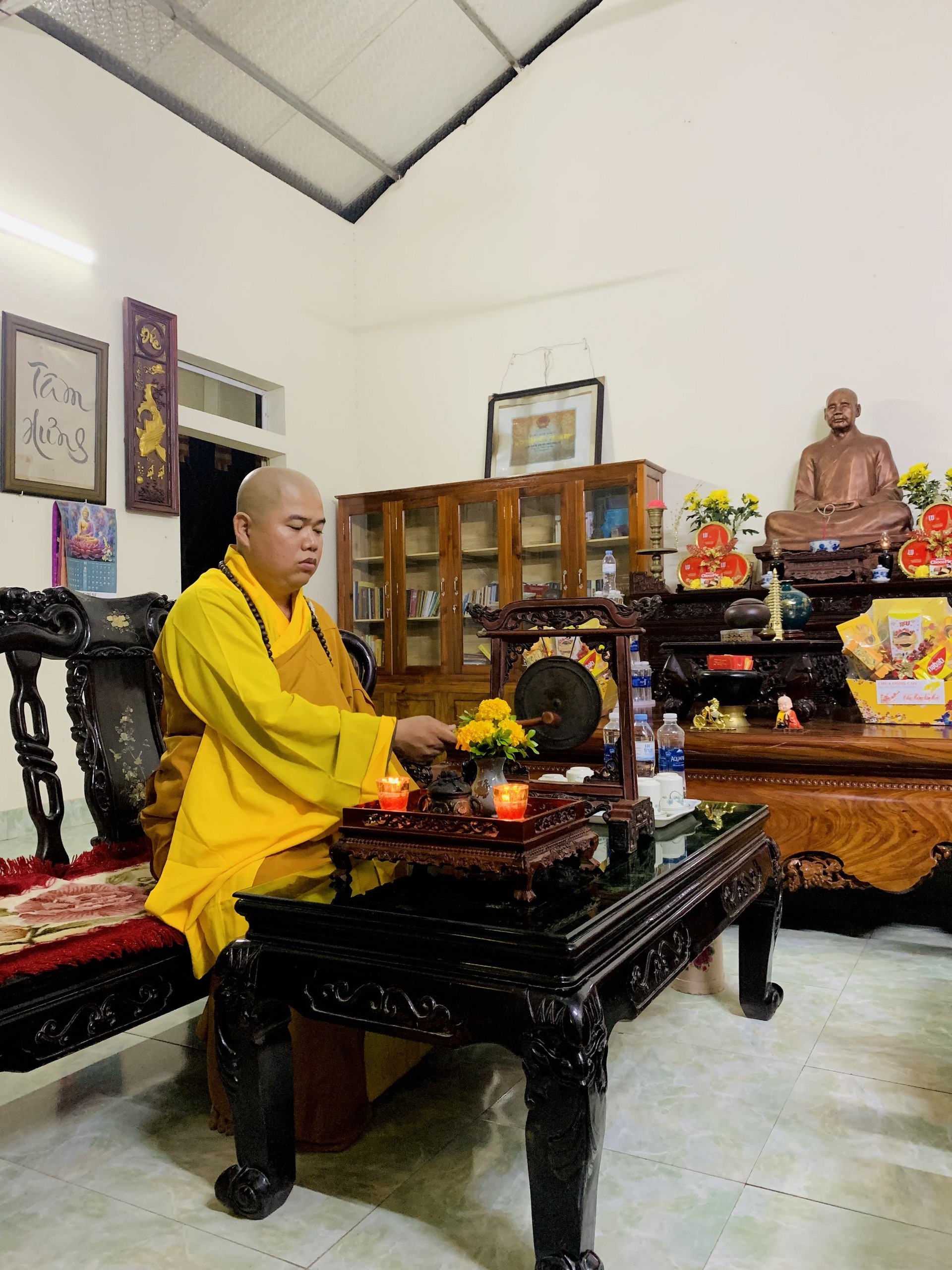 The 22nd Retreat “Learning the Practice as the Buddha Teachings” and a repentance ceremony at Dong Cao Pagoda, Thanh Hoa