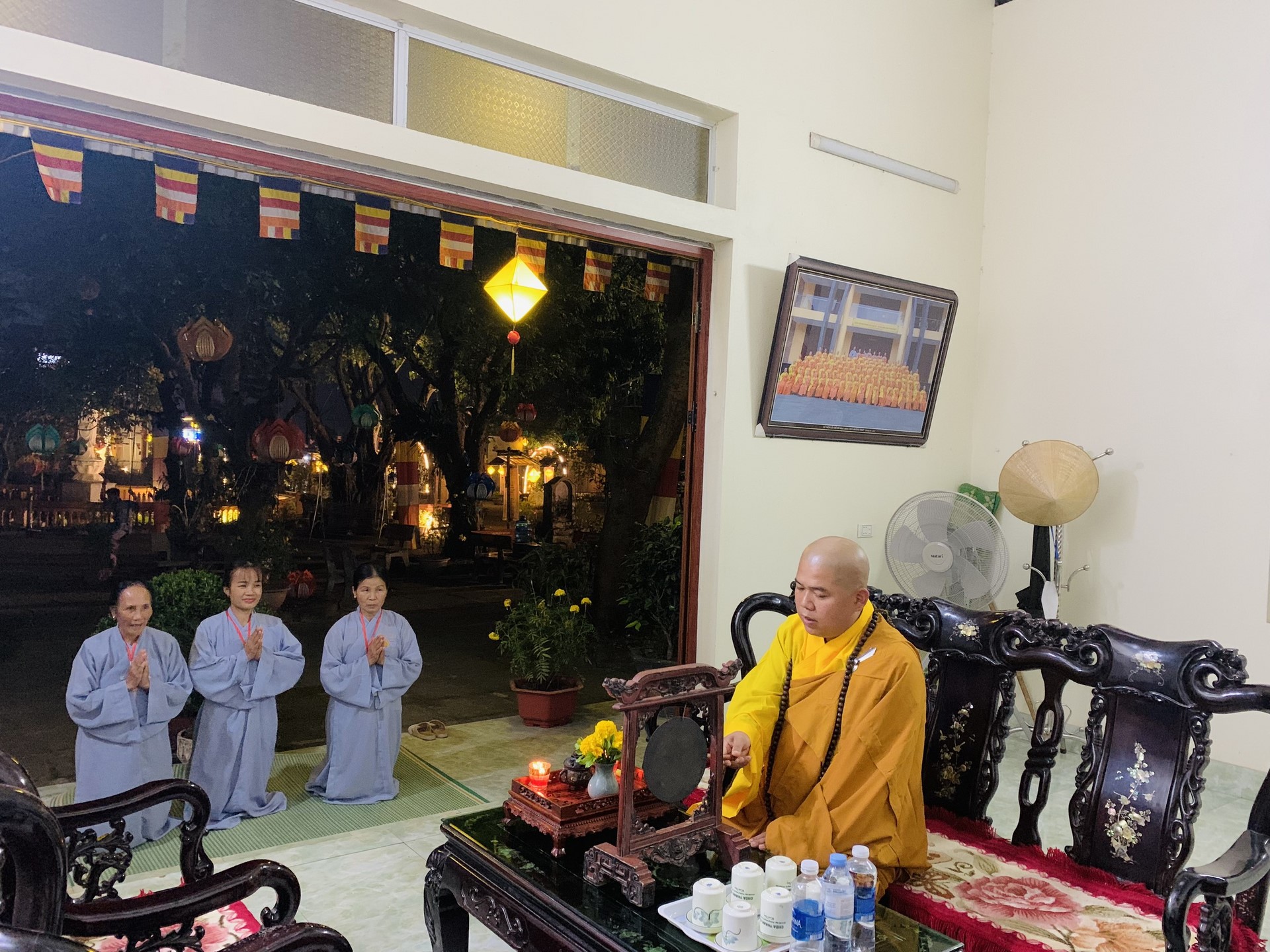 The 22nd Retreat “Learning the Practice as the Buddha Teachings” and a repentance ceremony at Dong Cao Pagoda, Thanh Hoa