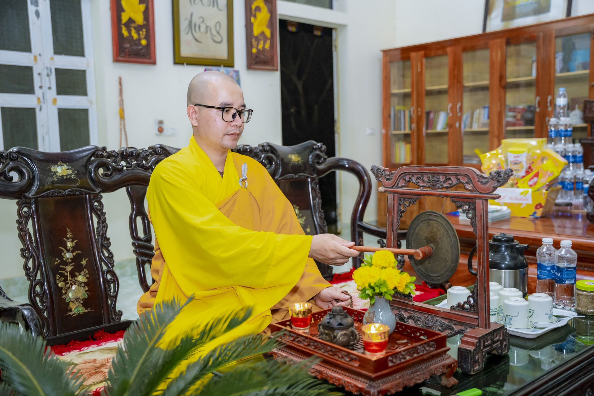 The 22nd Retreat “Learning the Practice as the Buddha Teachings” and a repentance ceremony at Dong Cao Pagoda, Thanh Hoa