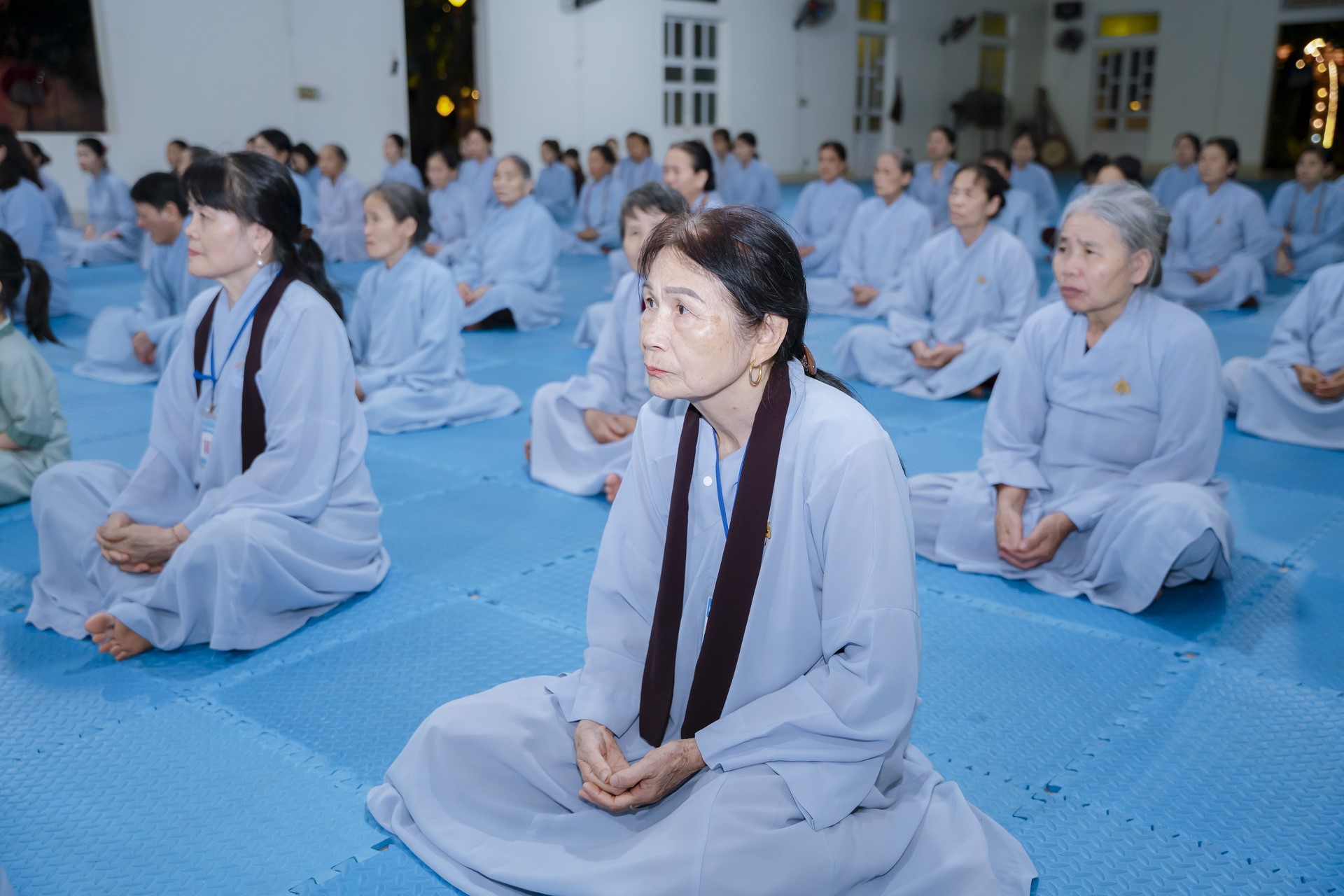 The 22nd Retreat “Learning the Practice as the Buddha Teachings” and a repentance ceremony at Dong Cao Pagoda, Thanh Hoa