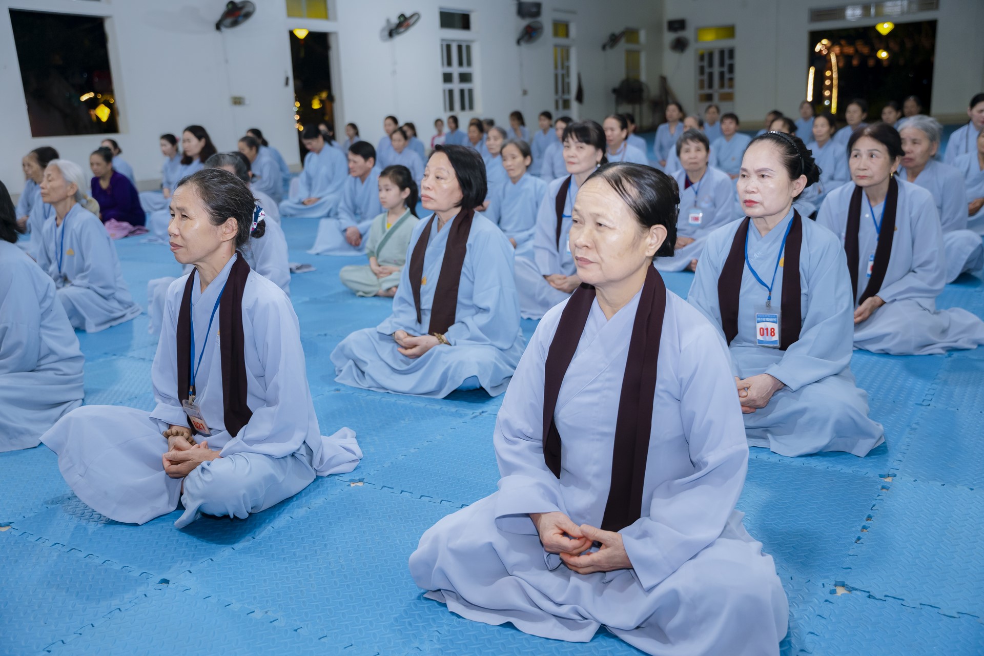 The 22nd Retreat “Learning the Practice as the Buddha Teachings” and a repentance ceremony at Dong Cao Pagoda, Thanh Hoa