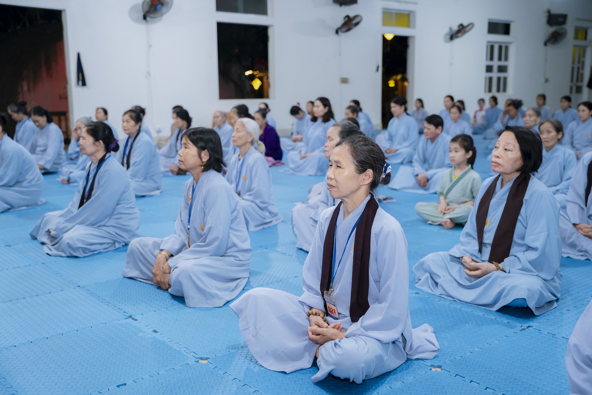 The 22nd Retreat “Learning the Practice as the Buddha Teachings” and a repentance ceremony at Dong Cao Pagoda, Thanh Hoa
