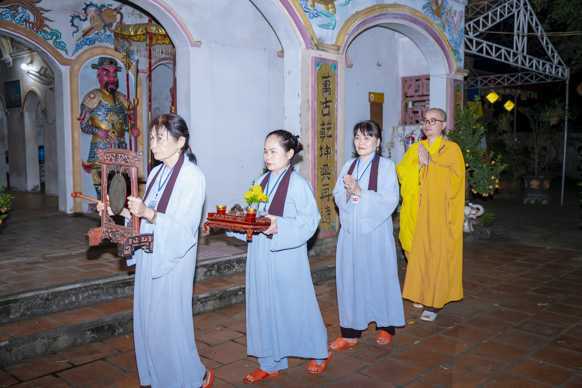 The 22nd Retreat “Learning the Practice as the Buddha Teachings” and a repentance ceremony at Dong Cao Pagoda, Thanh Hoa