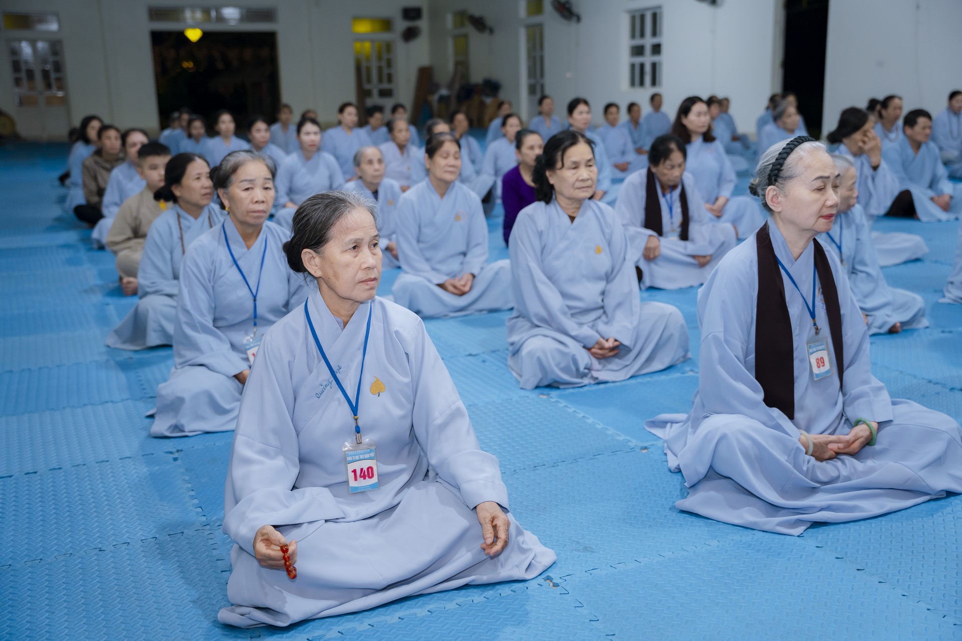The 22nd Retreat “Learning the Practice as the Buddha Teachings” and a repentance ceremony at Dong Cao Pagoda, Thanh Hoa