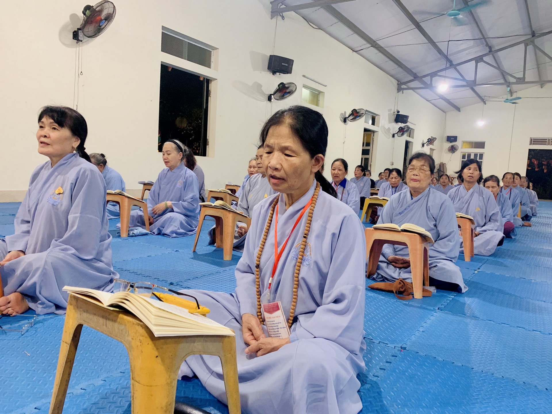 The 22nd Retreat “Learning the Practice as the Buddha Teachings” and a repentance ceremony at Dong Cao Pagoda, Thanh Hoa