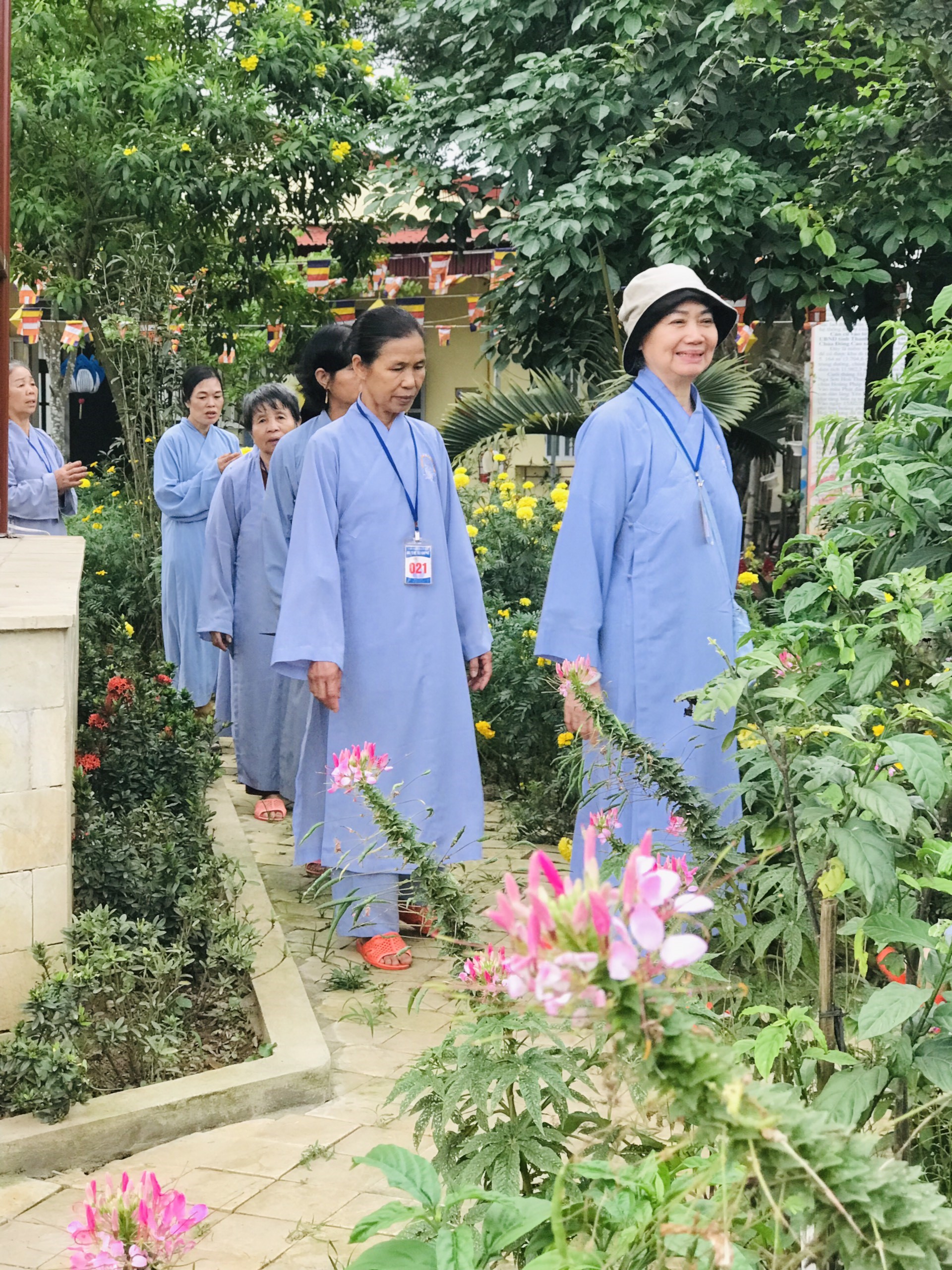 The 22nd Retreat “Learning the Practice as the Buddha Teachings” and a repentance ceremony at Dong Cao Pagoda, Thanh Hoa