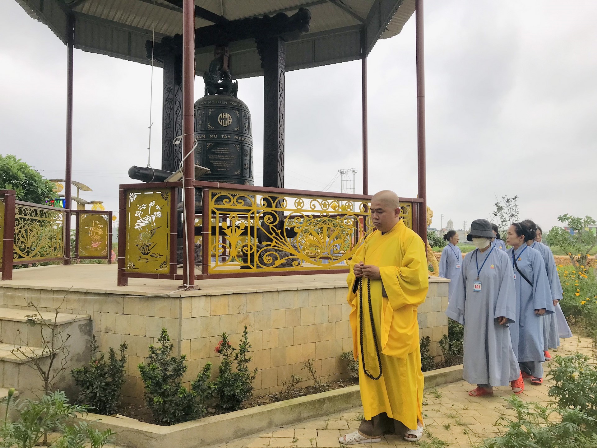 The 22nd Retreat “Learning the Practice as the Buddha Teachings” and a repentance ceremony at Dong Cao Pagoda, Thanh Hoa