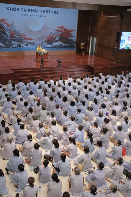 Opening the 102 nd Seven - Day Retreat