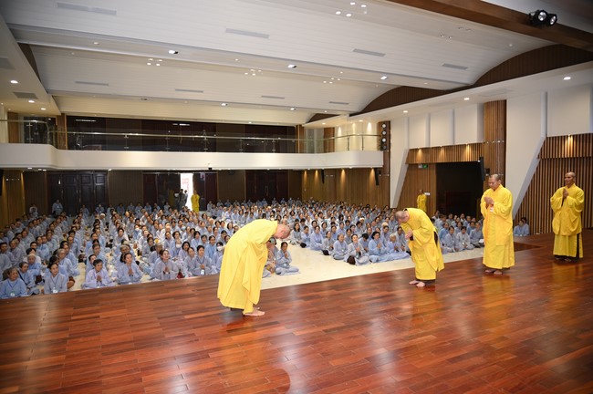 Opening the 102 nd Seven - Day Retreat