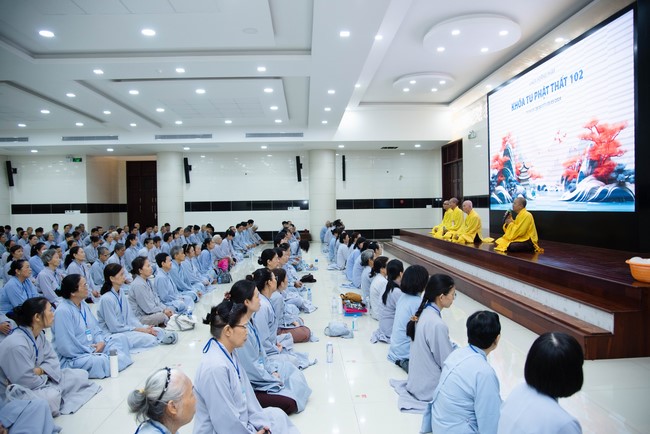 Opening the 102 nd Seven - Day Retreat