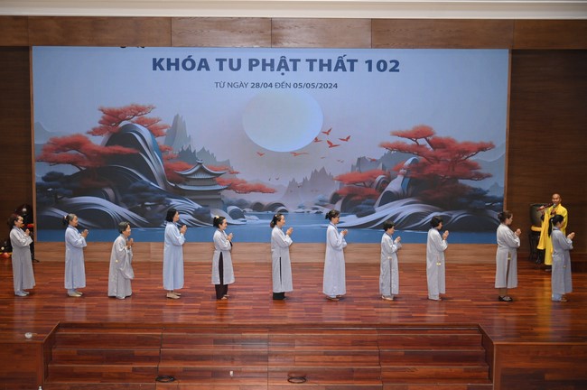 Opening the 102 nd Seven - Day Retreat