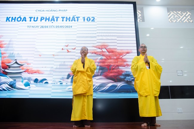 Opening the 102 nd Seven - Day Retreat