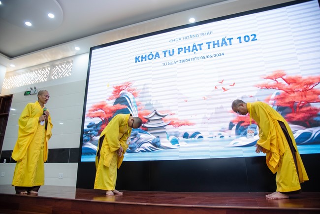 Opening the 102 nd Seven - Day Retreat