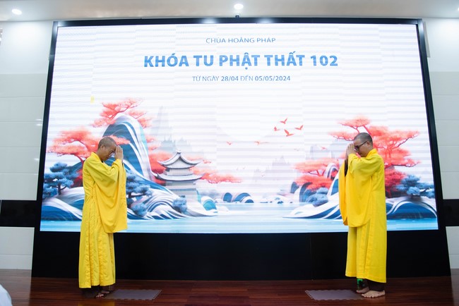 Opening the 102 nd Seven - Day Retreat