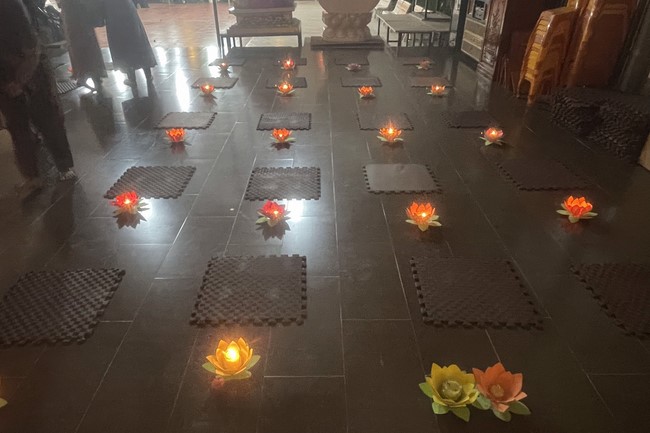 Commemorating the Birthday of Bodhisattva Avalokitesvara at Truong Phap pagoda, Hau Giang