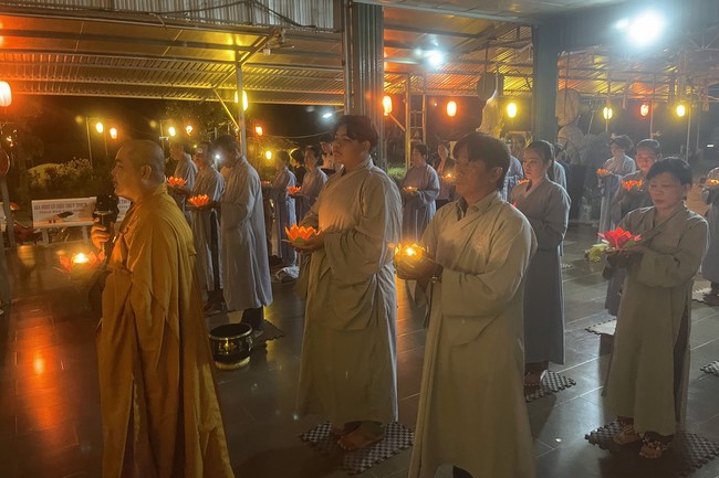 Commemorating the Birthday of Bodhisattva Avalokitesvara at Truong Phap pagoda, Hau Giang