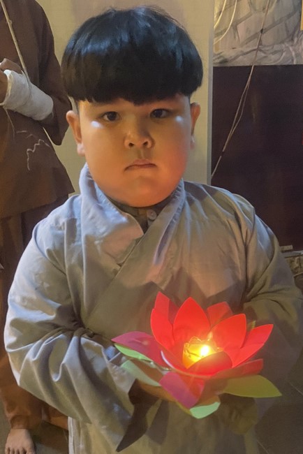 Commemorating the Birthday of Bodhisattva Avalokitesvara at Truong Phap pagoda, Hau Giang