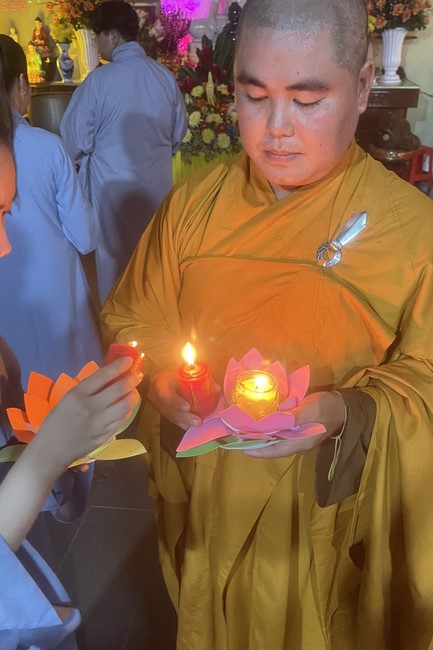 Commemorating the Birthday of Bodhisattva Avalokitesvara at Truong Phap pagoda, Hau Giang
