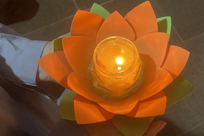 Commemorating the Birthday of Bodhisattva Avalokitesvara at Truong Phap pagoda, Hau Giang