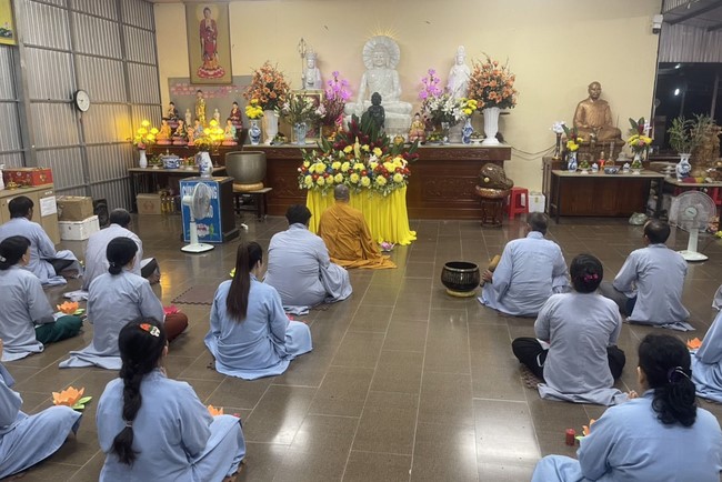 Commemorating the Birthday of Bodhisattva Avalokitesvara at Truong Phap pagoda, Hau Giang
