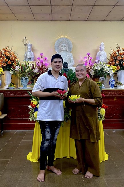 Commemorating the Birthday of Bodhisattva Avalokitesvara at Truong Phap pagoda, Hau Giang