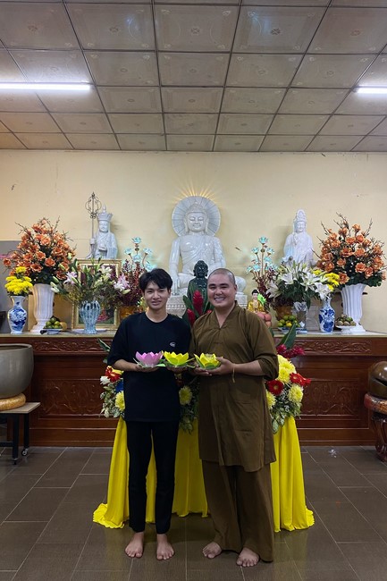 Commemorating the Birthday of Bodhisattva Avalokitesvara at Truong Phap pagoda, Hau Giang