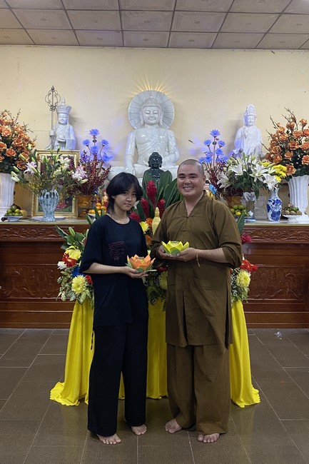 Commemorating the Birthday of Bodhisattva Avalokitesvara at Truong Phap pagoda, Hau Giang