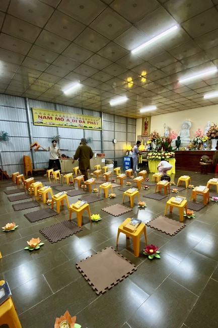 Commemorating the Birthday of Bodhisattva Avalokitesvara at Truong Phap pagoda, Hau Giang