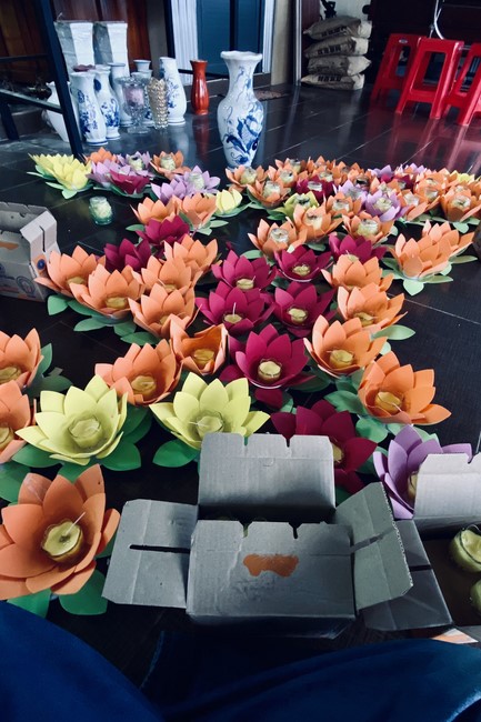 Commemorating the Birthday of Bodhisattva Avalokitesvara at Truong Phap pagoda, Hau Giang