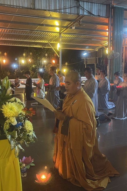 Commemorating the Birthday of Bodhisattva Avalokitesvara at Truong Phap pagoda, Hau Giang