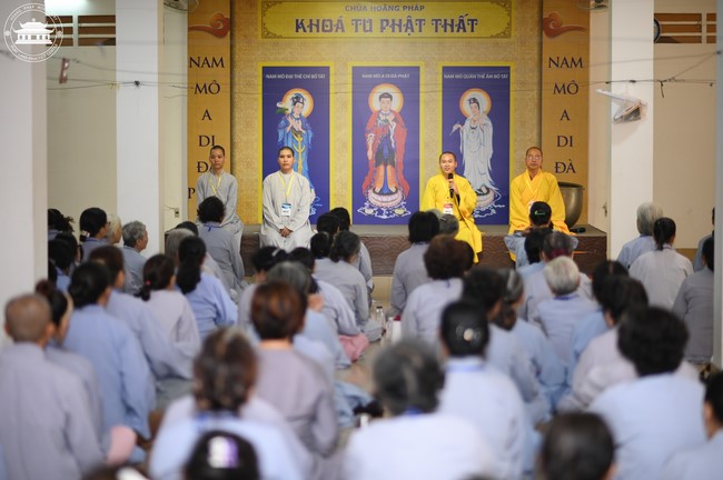 Dharma talk Protecting yourself in the 102nd Seven-day Retreat