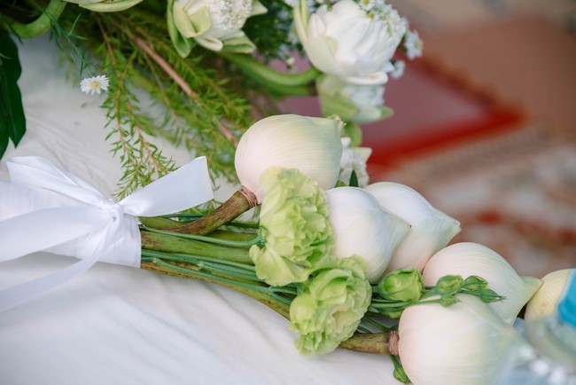 Wedding Ceremony at the pagoda