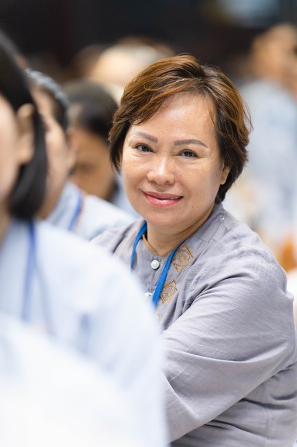 Dharma talk Cultivating the body or the mind? in the 102nd Seven-day Retreat