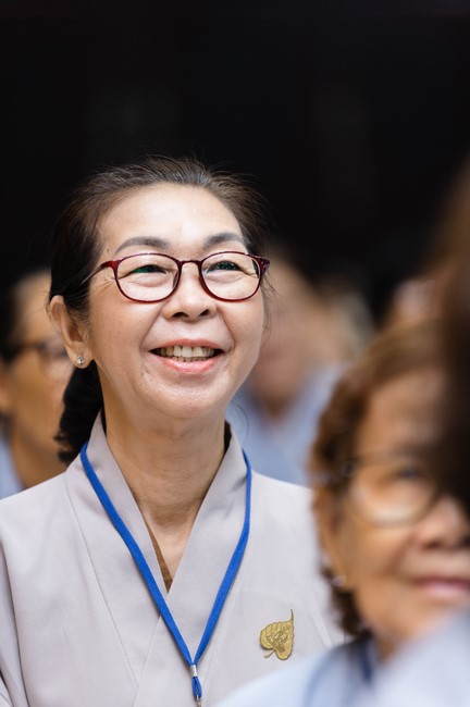 Dharma talk Cultivating the body or the mind? in the 102nd Seven-day Retreat