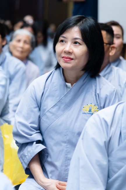 Dharma talk Cultivating the body or the mind? in the 102nd Seven-day Retreat