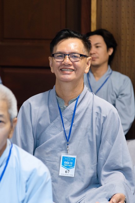 Dharma talk Cultivating the body or the mind? in the 102nd Seven-day Retreat